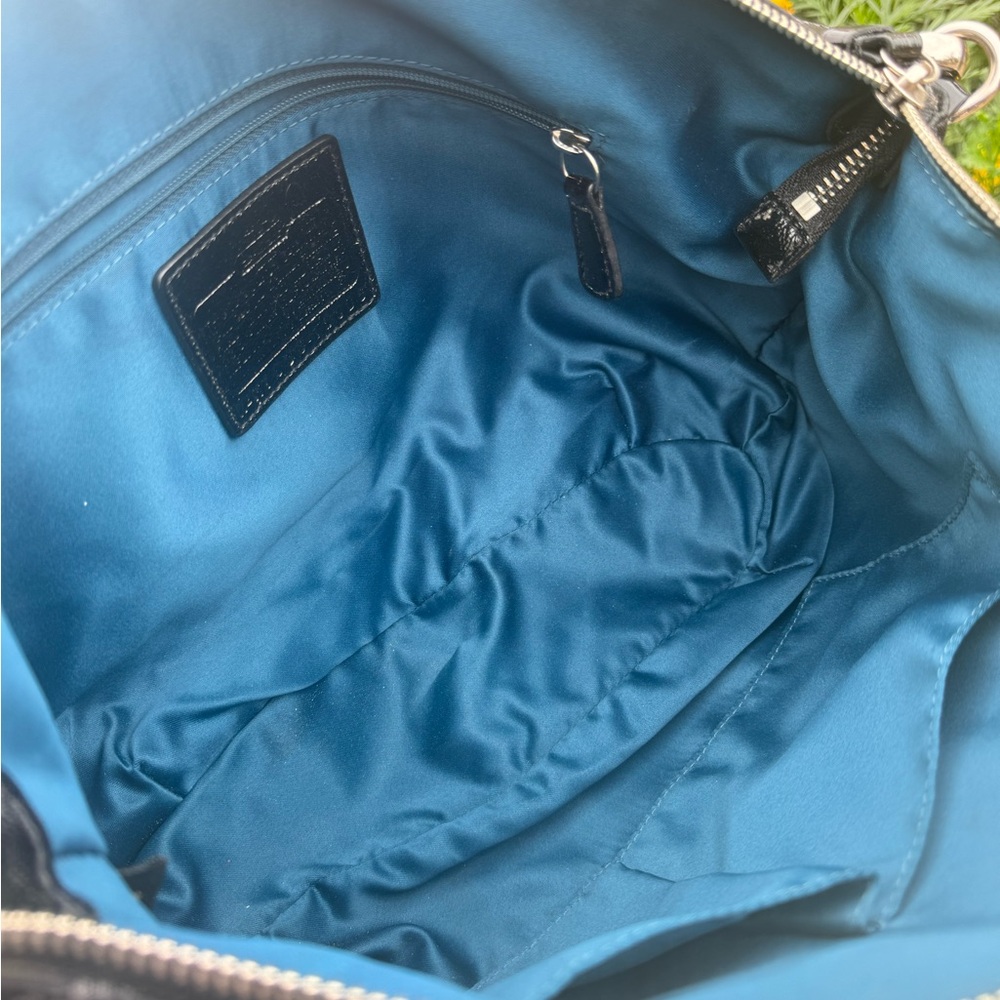 Coach Madison Dotted Op Art Sophia Satchel - Picture 8 of 9